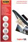 Preview: Fellowes laminiertasche 60x90mm 5397402 glanz, 125my 100 stk - Fellowes-5397402-0043859526338