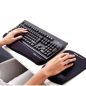 Preview: FELLOWES Handgelenkauflage Plushtouch 9252103 schwarz, für Tastatur