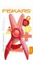 Preview: Fiskars kinderschere 9.5cm 1064065 rot, für anfänger - Fiskars-1064065-6424002014706