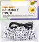 Preview: Folia buchstaben-perlen 33903 weiss 100 stück - Folia-33903-4001868070422