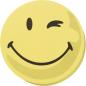 Preview: Franken moderationskarte umz 10 s1 smile positiv cm9,5cm /gelb - Franken-umz-10-s1-4016946063678-02.jpg
