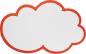 Preview: Franken moderationskarte wolke umz w 25x42cm, weiss,roter rand - Franken-umz-w-4016946056076-02.jpg