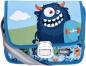 Preview: Funki kindergarten-tasche hellblau 6020.041 fluffymonster 26x20x7cm - Funki-6020041-7611468084834