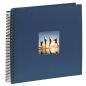 Preview: Hama spiralalbum fine art 90142 360x320mm, blau 25 blatt - Hama-90142-4007249901422