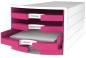 Preview: Han schubladenbox impuls a4/c4 1013-56 pink 4 schubladen - Han-1013-56-4012473101883-02.jpg