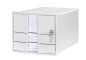Preview: Han schubladenbox impuls a4/c4 1018-12 weiss 3 schubladen - Han-1018-12-4012473100961
