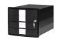 Preview: Han schubladenbox impuls a4/c4 1018-13 schwarz 3 schubladen - Han-1018-13-4012473100978