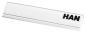 Preview: Han briefkorb clip 60x13mm 1021 transparent 10 stück - Han-1021-4012473102217