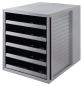 Preview: Han schubladenbox karma a4/c4 14018-18 grau, 5 schubladen - Han-14018-18-4012473140813