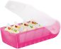 Preview: Han karteibox croco a8 997-613 pink 9.7x6.7x19.1cm - Han-997-613-4012473998384