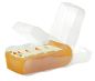 Preview: Han karteibox croco a7 998-643 orange 12.1x8.5x24.6cm - Han-998-643-4012473997011