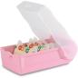 Preview: Han karteibox croco a8 n451526 pastellpink 19.8x9.7x6.8cm - Han-n451526-4012473121355