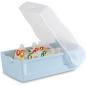 Preview: Han karteibox croco a8 n451534 pastellblau 19.8x9.7x6.8cm - Han-n451534-4012473121348