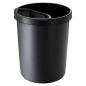 Preview: Helit papierkorb h6106295 schwarz 45lt - Helit-h6106295-4012086051292-03.jpg