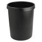 Preview: Helit papierkorb h6106295 schwarz 45lt - Helit-h6106295-4012086051292