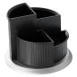 Preview: Helit stifteköcher 150x112mm h6220599 schwarz/silber - Helit-h6220599-4012086043198