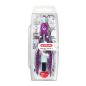 Preview: Herlitz schnellverstellzirkel my.pen 11122348 lila/mint, blister - Herlitz-11122348-4008110408569