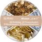 Preview: Herlitz mixbox 4 in 1 pure glam 50021833 weiss, gold 40 blatt punktiert - Herlitz-50021833-4008110574400