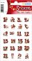 Preview: Herma sticker adventskalender 15071 rot 72 stück/3 blatt - Herma-15071-4008705150712