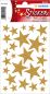 Preview: Herma sticker sterne 15129 gold 27 stück /1 blatt - Herma-15129-4008705151290