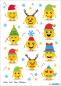 Preview: Herma sticker weihnachten 15234 bunt 11 stück/1 blatt - Herma-15234-4008705152341-02.jpg