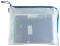 Preview: Herma dokumententasche mit zip a4 20015 blau, 36x28cm - Herma-20015-4008705200158-03.jpg
