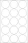 Preview: Herma markierungspunkte 32mm 2270 weiss 480 st./32 blatt - Herma-2270-4008705022705