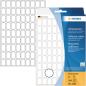 Preview: Herma universal-etiketten 10x16mm 2330 weiss 2592 stück/32 blatt - Herma-2330-4008705023306