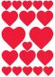 Preview: Herma etiketten decor 80x120mm 3827 rot 3 stück - Herma-3827-4008705038270