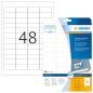 Preview: Herma etiketten movables 45,7x21,2mm 4346 weiss,non-perm. 1200 st./25 b. - Herma-4346-4008705043465