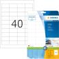 Preview: Herma universal-etikett. 48,5x25,4mm 4357 weiss 1000 st./25 blatt - Herma-4357-4008705043571