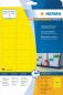 Preview: Herma universal-etiketten 45x21mm 4366 gelb 960 st./20 blatt - Herma-4366-4008705043663