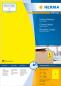 Preview: Herma etiketten special 210x297mm 4401 gelb,perm. 100 st./100 bl. - Herma-4401-4008705044011