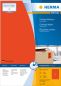 Preview: Herma etiketten special 210x297mm 4402 rot,perm. 100 st./100 bl. - Herma-4402-4008705044028