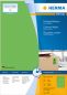 Preview: Herma etiketten special 210x297mm 4404 grün,perm. 100 st./100 bl. - Herma-4404-4008705044042