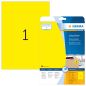 Preview: Herma etiketten special a4 4421 gelb 20 stück - Herma-4421-4008705044219