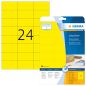 Preview: Herma universal-etiketten 70x37mm 4466 gelb 480 st./20 blatt - Herma-4466-4008705044660