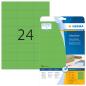 Preview: Herma universal-etiketten 70x37mm 4469 grün 480 st./20 blatt - Herma-4469-4008705044691