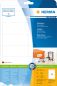 Preview: Herma etiketten premium 97x42.3mm 5056 weiss,perm. 300 st./25 bl. - Herma-5056-4008705050562