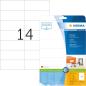 Preview: Herma universal-etikett. 105x42,3mm 5057 weiss 350 st./25 bl. - Herma-5057-4008705050579