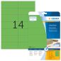 Preview: Herma etiketten special 105×42,3mm 5061 grün 280 stück - Herma-5061-4008705050616