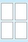 Preview: Herma heftschilder 40×55mm 5713 rand grau, liniert 24 stück - Herma-5713-4008705057134