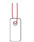 Preview: Herma hänge-etiketten 7×15mm 6901 weiss 1000 stück - Herma-6901-4008705069014