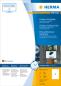 Preview: Herma folienetiketten 210x297mm 9543 weiss,pp matt 40 stk./40 bl. - Herma-9543-4008705095433