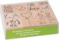 Preview: Heyda stempel-set hochzeit 12x10x3cm 204888679 braun 11-teilig - Heyda-204888679-4005329142604