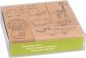 Preview: Heyda stempel-set tiere 12x10x3cm 204888688 holz 7-teilig - Heyda-204888688-4005329125751