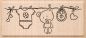 Preview: Heyda stempel wäscheleine 10x3.8cm 211801202 holz matt - Heyda-211801202-4011643846128