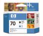 Preview: Hp druckkopf 70 matt-schwarz/cyan c9404a designjet z2100 - Hp-c9404a-0882780390751