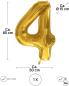 Preview: I am creative folienballon zahl 4 85cm 1000-1049 gold - I-am-creative-1000-1049-7611983246755-03.jpg