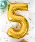Preview: I am creative folienballon zahl 5 85cm 1000-1050 gold - I-am-creative-1000-1050-7611983246762-04.jpg